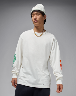 nike ナイキ ジョーダン Jordan Legacy 1 Long Sleeve Top nike ナイキ ジョーダン Jordan Legacy 1 Long Sleeve Top (Nike